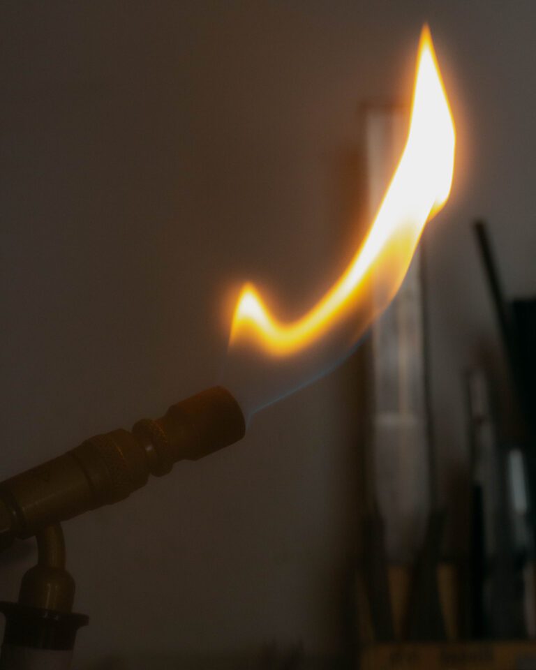 Chalumeau artisane bijoutière
