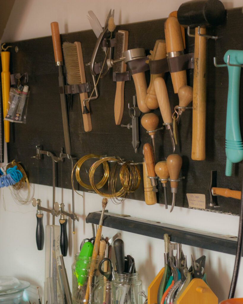 Outillage artisan bijoutier
